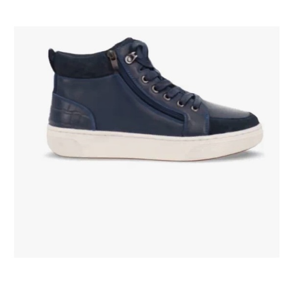 Propet Shoes - Propet Women's Navy Hi-Top Sneakers